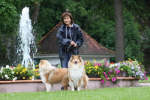 Cara-Elea & Lea im sch�nen Kurpark von Bad Berneck